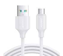 USB kabelis Joyroom S-UM018A9 USB to MicroUSB 2.4A 2.0m balts 6956116733681 (6956116733681) ( JOINEDIT57831606 )