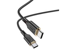 USB kabelis Hoco X95 60W Type-C to Type-C 1.0m melns 6931474794475 (6931474794475) ( JOINEDIT57829178 ) USB kabelis