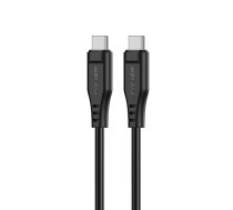 USB kabelis Acefast C3-03 60W USB-C to USB-C 1.2m melns 6974316280842 (6974316280842) ( JOINEDIT57832745 ) USB kabelis