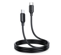 USB kabelis Joyroom S-CC060A9 Type-C to Type-C 60W 1.0m melns 6956116733711 (6956116733711) ( JOINEDIT57831611 ) USB kabelis