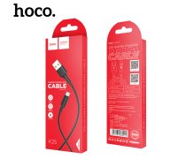 USB kabelis Hoco X25 Type-C 1.0m melns 6957531080145 (6957531080145) ( JOINEDIT57832204 ) USB kabelis
