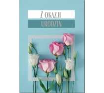 Trend Karnet B6 Urodziny  kwiaty eustoma  silver TS98 TREN0306 ( JOINEDIT27208356 )