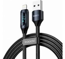 Kabel USB Toocki USB-A - Lightning 1 m Czarny (TXCL-XY01) ( TXCL XY01 TXCL XY01 ) USB kabelis