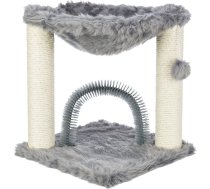 Trixie Baza drapak stojacy ze szczotka dla kota szary 50 cm TX-44548 (4011905445489) ( JOINEDIT38717901 ) piederumi kaķiem