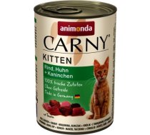 Animonda ANIMONDA Carny Kitten smak: wolowina  kurczak i krolik 400g DLZANMKMK0123 (4017721839723) ( JOINEDIT43635641 ) kaķu barība