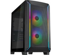SilverStone FARA 312 Micro-ATX Gehause Tempered Glass - schwarz ( SST FA312Z BG ) Datora korpuss