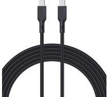 Kabel USB Aukey Kabel Aukey CB-KCC101 USB-C do USB-C 1m (czarny) ( CB KCC101 CB KCC101 ) USB kabelis