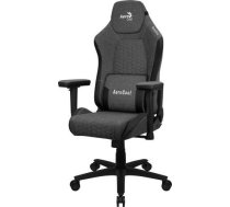 Aerocool CROWNASHBK Ergonomic Gaming Chair Adjustable Cushions AeroWeave Technology Black ( AEROCROWN ASH BLACK CROWNASHBK ) datorkrēsls spēļukrēsls