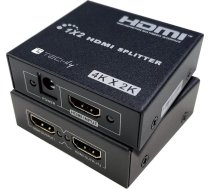 Techly Techly Splitter HDMI 1x2 4K*30Hz Aktywny Rozdzielacz HDMI IDATA HDMI-4K230 (8059018365818) ( JOINEDIT44327281 ) dock stacijas HDD adapteri