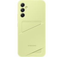Samsung Samsung Card Slot Cover etui Samsung Galaxy A34 5G pokrowiec portfel na karte limonkowe (EF-OA346TGEGWW) 196540342 (8806094920451) ( JOINEDIT47503636 ) maciņš  apvalks mobilajam telefonam