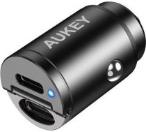 Ladowarka Aukey CC-A4 2x USB-C 3 A  (CC-A4 BK) CC-A4 BK ( JOINEDIT52065256 ) iekārtas lādētājs