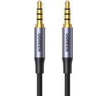 Ugreen cable AUX mini jack 3.5mm cable (male) - 3.5mm mini jack (male) 2m black (AV183) ( 6957303827824 AV183 20782 UGR1187BLK UGREEN/20782 ) kabelis video audio