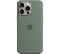 Silicone case with MagSafe for iPhone 15 Pro Max - cypress ( MT1X3ZM/A MT1X3ZM/A ) maciņš  apvalks mobilajam telefonam