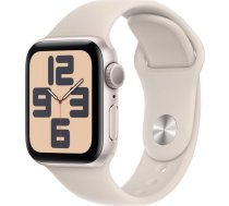 Smartwatch Apple Watch SE 2023 GPS 40mm Starlight Alu Sport S/M Bezowy (MR9U3QI/A) ( S7193126 S7193126 ) Viedais pulkstenis  smartwatch