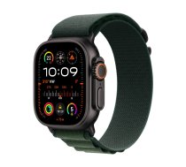 Apple Watch Ultra 2 49mm GPS+4G Titan Alpine Loop M Black/Green ( MX4R3FD/A ) Viedais pulkstenis smartwatch