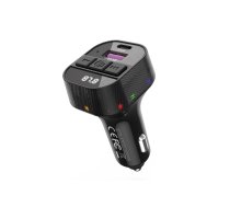 XO transmitter FM BCC17 Bluetooth MP3 car charger 30W black + cable USB-C - Lightning ( 6920680858903 BCC17 ) FM transmiteris