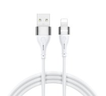 BWOO Minimalist Silicone 3A Cable X280L USB-A to Lightning white X280L (6933654810203) ( JOINEDIT65283422 )