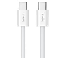 Baseus Superior Series 2 Fast Charging Data Cable Type-C to Type-C 30W 1m Moon White P10365200211-00 (6932172648800) ( JOINEDIT65806482 )