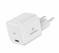 Swissten GaN Travel Charger Tīkla Lādētājs USB-C 45W ( 8595217483798 22037010 8595217483798 ) iekārtas lādētājs