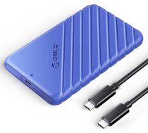 ORICO 2.5" HDD/SSD ENCLOSURE  2.5" USB 3.1 Gen 1 Type-C ( 25PW1C C3 BL EP 25PW1C C3 BL EP ) cietā diska korpuss