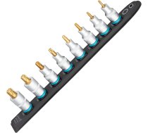 Hazet SmartRail 1/2 socket set Torx 8 pieces (black T20 - T60 short) ( 992T SR/8 )
