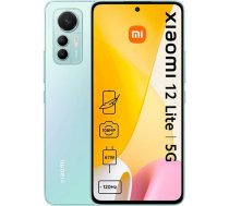 Xiaomi 12 Lite 5G 8GB/128GB Green ( 6934177781636 MZB0BLGEU S7181696 ) Mobilais Telefons