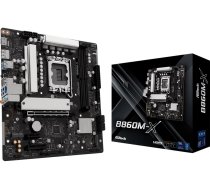 Motherboard B860M-X s1851 4DDR5 mATX ( B860M X ) pamatplate mātesplate