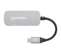 MANHATTAN USB-C auf HDMI 3-in-1 Docking-Konverter mit PD ( 130707 130707 130707 ) dock stacijas HDD adapteri