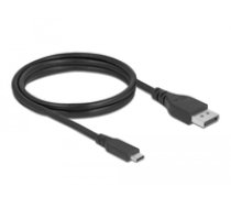 Delock Bidirektionales USB Type-C Trademark  zu DisplayPort Kabel (DP Alt Mode) 8K 60 Hz 1 5 m DP 8K zertifiziert (86040) 4043619860401 ( 86040 86040 86040 )