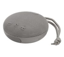 STREETZ vandeniui atsparus „Bluetooth“ garsiakalbis 5 W AUX įmontuotas mikrofonas pilkas CM764 ( CM764 ) datoru skaļruņi