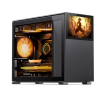 Jonsbo D31 Screen Micro-ATX Gehause Tempered Glass - schwarz ( D31 STD BLACK SC ) Datora korpuss