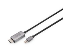 DIGITUS DisplayPort Adapterkabel mini DP-HDMI   St/St 1.0m ( DB 340109 010 S DB 340109 010 S DB 340109 010 S ) adapteris