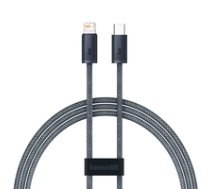 Baseus cable for iPhone USB Type C - Lightning 1m  Power Delivery 20W gray (CALD000016) ( CALD000016 CALD000016 CALD000016 ) USB kabelis