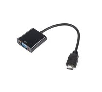 Zlacze adapter wtyk HDMI - gniazdo VGA LEC-KOM0842 ( JOINEDIT57932937 )