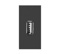 NOEN USB data  gniazdo modulowe 22 5x45mm USB data 2.0  piny  czarne OR-GM-9010/B/USBDATA ( JOINEDIT57945832 )