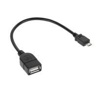 Kabel USB gniazdo A - wtyk micro USB 20cm LEC-KPO2907 ( JOINEDIT57928228 )