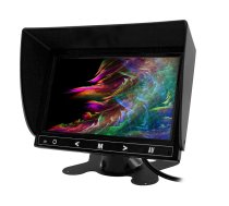 Monitor samochodowy lub wolnostojacy LCD 7cali cali HD AV z obsluga do 2 kamer 4PIN 12V... (NVOX NVOX HM726 4PIN 12V/24V ( JOINEDIT57932349 )
