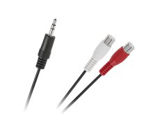 Kabel  Jack 3.5 wtyk-2 gniazda RCA  25cm LEC-KPO3872 ( JOINEDIT57933843 )