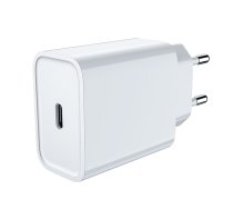 Jellico C8 PD 20W QC 3.0 Smart Adaptīvs ātrais lādētājs ar 1x USB-C (5-12V) ligzdu Balts ( C8WH 6973771101280 ) iekārtas lādētājs