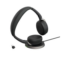 Evolve2 65 Flex Link380c UC Stereo WIreless Charger ( 26699 989 889 26699989889 8304570 ) austiņas