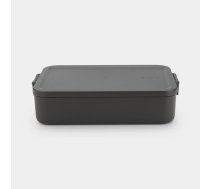 BRABANTIA Make amp; Take pusdienu kārba  liela  dark grey 203060 ( 203060 203060 203060 )