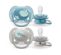 Philips Avent māneklītis Ultra soft DECO  6-18M (2 gab)  zēniem SCF091/15 ( SCF091/15 SCF091/15 ) māneklītis  knupis