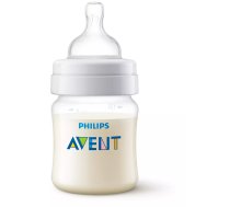 Philips Avent Pretkoliku barošanas pudelīte 125 ml jaundzimušā knupītis 0m+ SCY100/01 ( SCY100/01 AVEY-06 ) piederumi bērnu barošanai