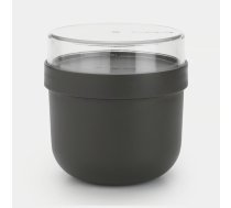 BRABANTIA Make amp; Take brokastu trauks  0.5L  dark grey 204180 ( 204180 204180 204180 )