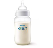 Philips Avent Pretkoliku barošanas pudelīte 330 ml vidējas plūsmas knupītis 3m+ SCY106/01 ( SCY106/01 AVEY-08 ) piederumi bērnu barošanai