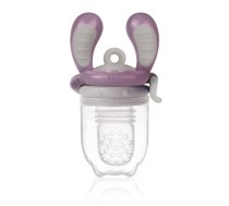 Jaunums! Akcija! Kidsme Food Feeder bērna ēdināšanas ierīce cietiem produktiem (vidējs)  Plum  no 4 mēn. 160350PL ( 160350PL 160350PL 160350PL )