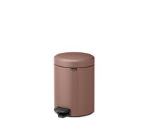 Jaunums! BRABANTIA atkritumu tvertne ar pedāli NewIcon 5L Satin Taupe 233982 ( 233982 23 39 82 ) atkritumu tvertne