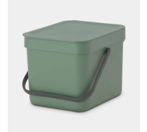 BRABANTIA atkritumu tvertne Sort amp; Go  6 l  Fir Green 129841 ( 129841 129841 129841 ) atkritumu tvertne