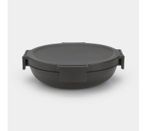 BRABANTIA Make amp; Take pusdienu bļoda  1L  dark grey 206009 ( 206009 206009 206009 )