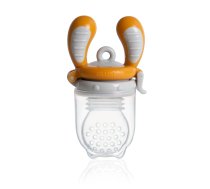 Jaunums! Akcija! Kidsme Food Feeder bērna ēdināšanas ierīce cietiem produktiem (liels)  Amber  no 6 mēn. 160337AM ( 160337AM 160337AM 160337AM )